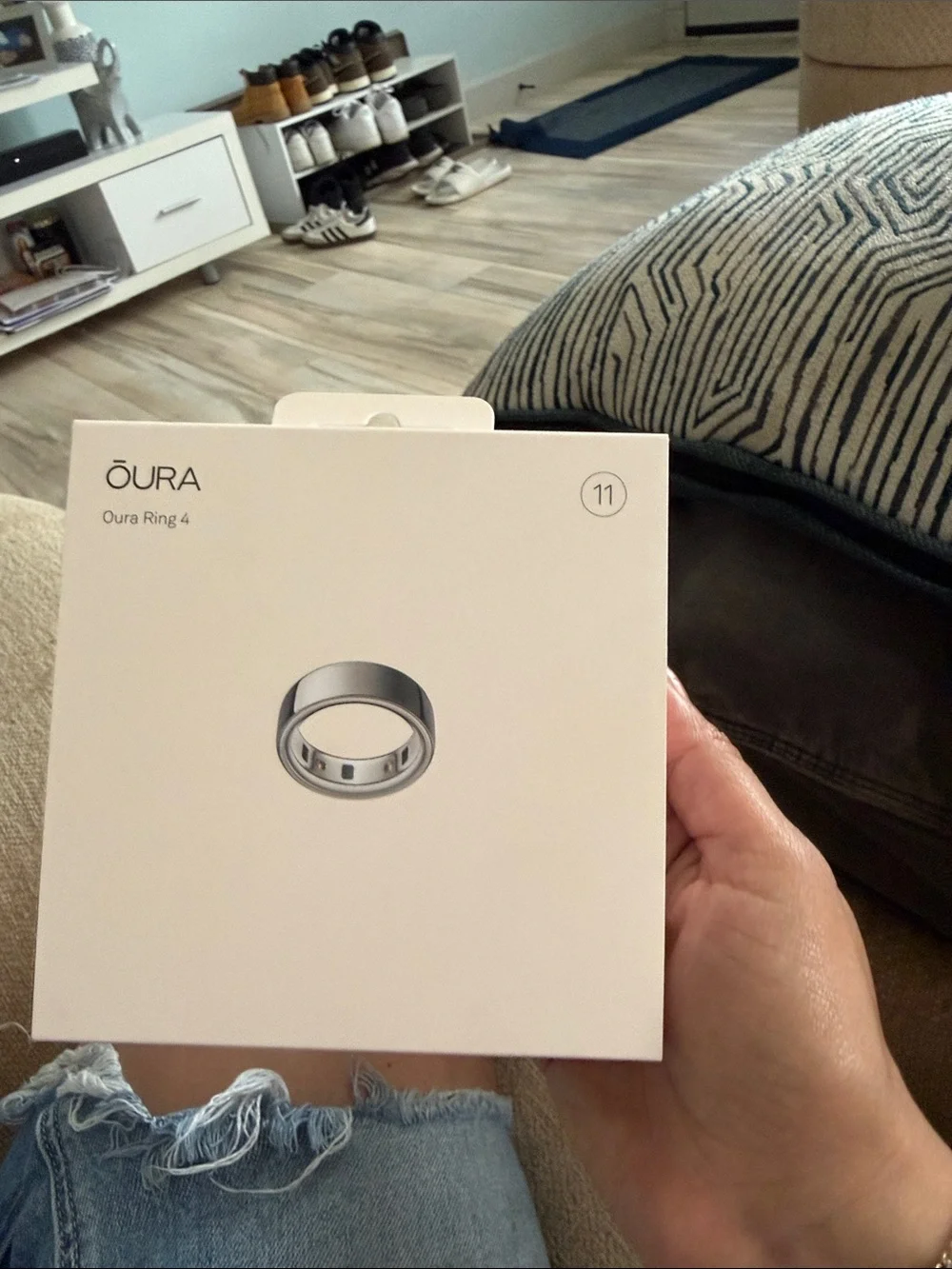 Ōura Ring Size 11 Silver